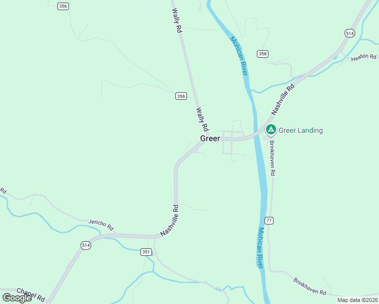 map of restaurants, bars, coffee shops, grocery stores, and more near 20185 Nashville Road in Glenmont