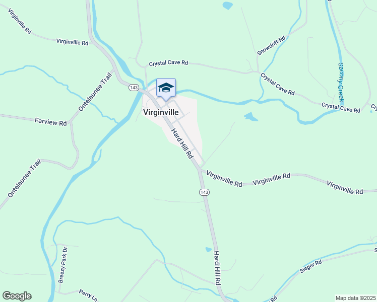 map of restaurants, bars, coffee shops, grocery stores, and more near 401 Main Street in Hamburg