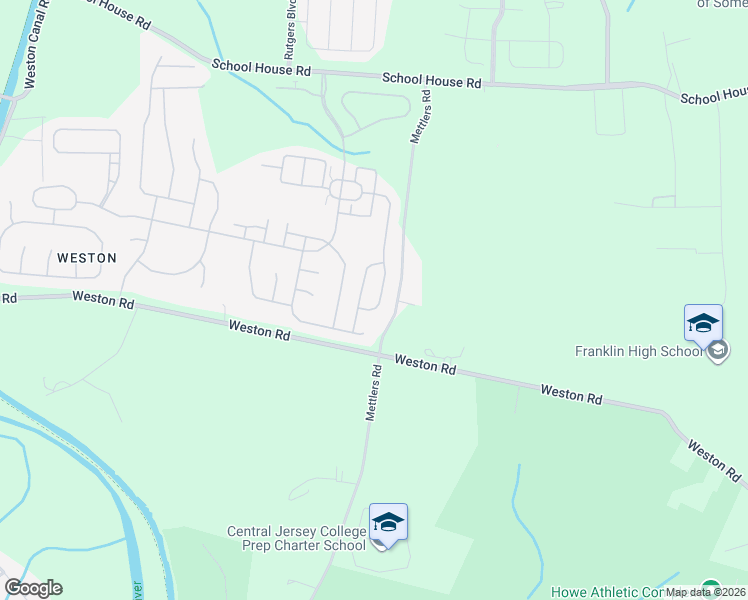 map of restaurants, bars, coffee shops, grocery stores, and more near 15 Benjamin Street in Franklin Township