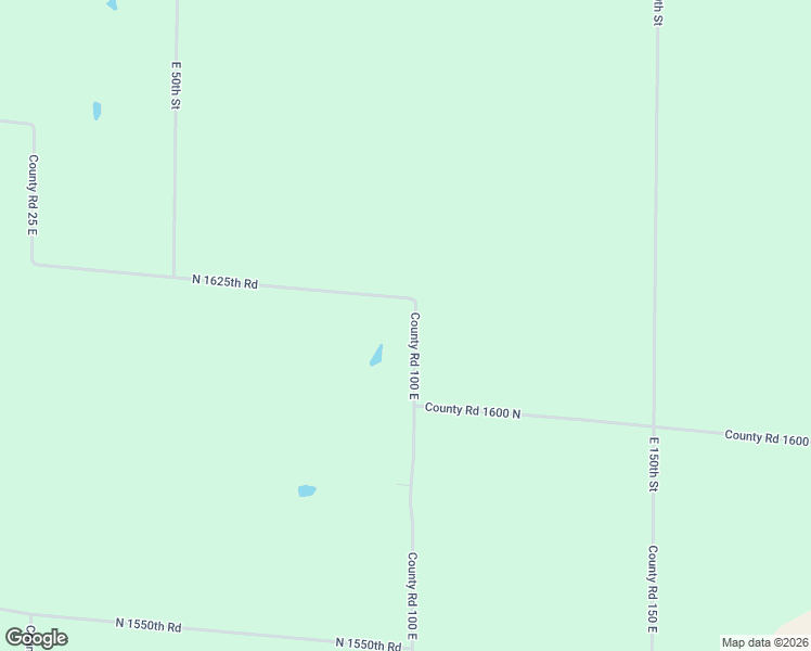 map of restaurants, bars, coffee shops, grocery stores, and more near 501-999 North 1625th Road in Blandinsville
