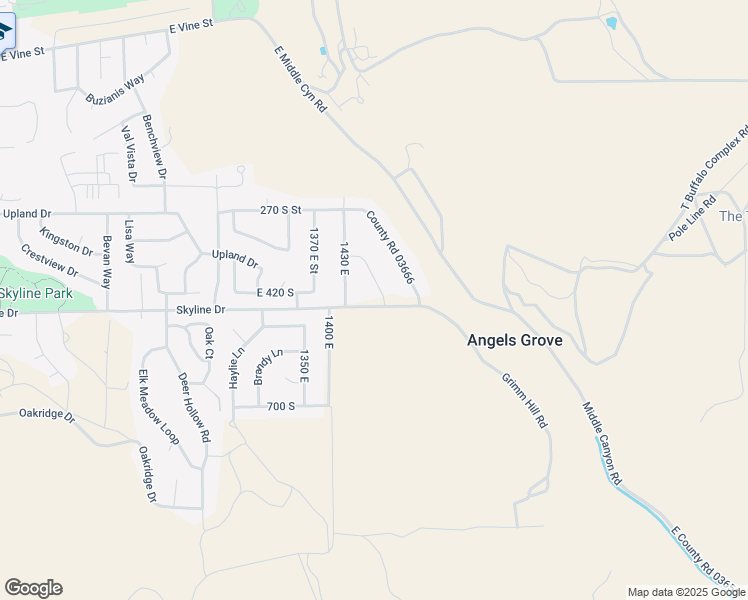 map of restaurants, bars, coffee shops, grocery stores, and more near 454 South Corner View Drive in Tooele