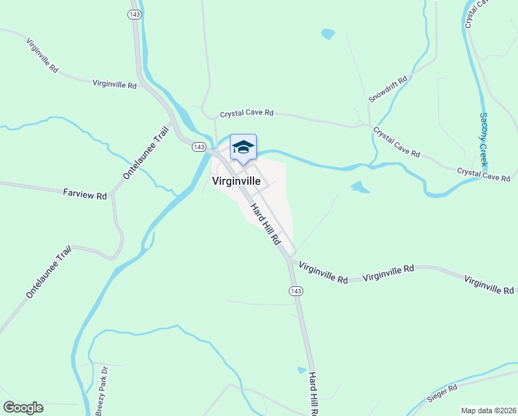 map of restaurants, bars, coffee shops, grocery stores, and more near 429 Hard Hill Road in Hamburg