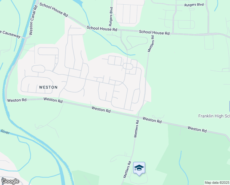 map of restaurants, bars, coffee shops, grocery stores, and more near 12 Tallman Lane in Franklin Township