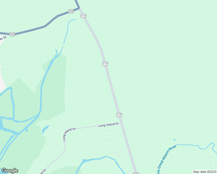 map of restaurants, bars, coffee shops, grocery stores, and more near 12519 Ohio 117 in Belle Center