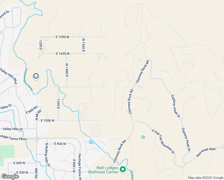map of restaurants, bars, coffee shops, grocery stores, and more near 1225 North Oquirrh Mountain Drive in Heber City