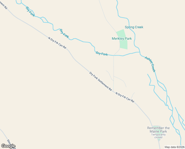 map of restaurants, bars, coffee shops, grocery stores, and more near 4017 Dry Fork Settlement Road in Vernal