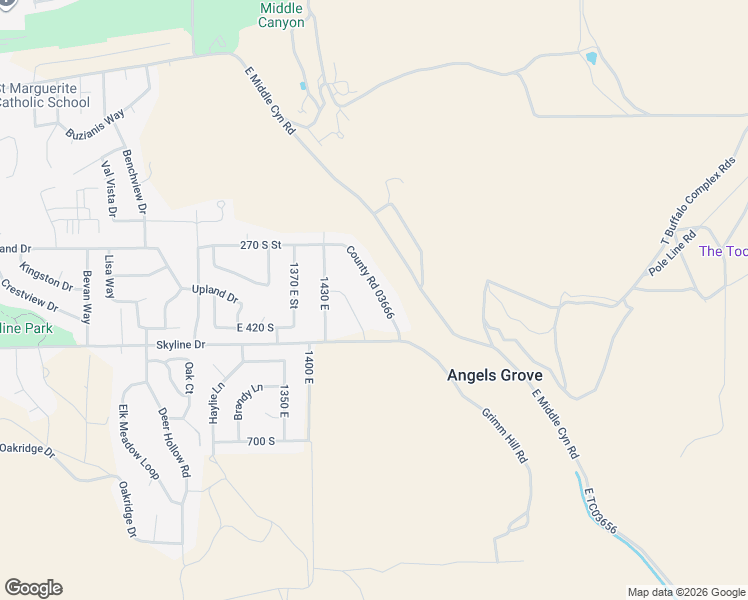 map of restaurants, bars, coffee shops, grocery stores, and more near 358 South Canyon Overlook Drive in Tooele