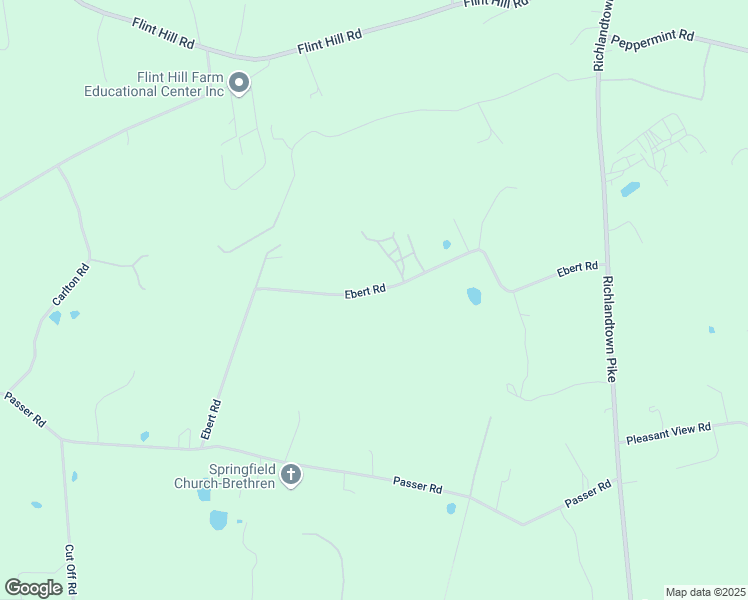 map of restaurants, bars, coffee shops, grocery stores, and more near 991 Ebert Road in Coopersburg