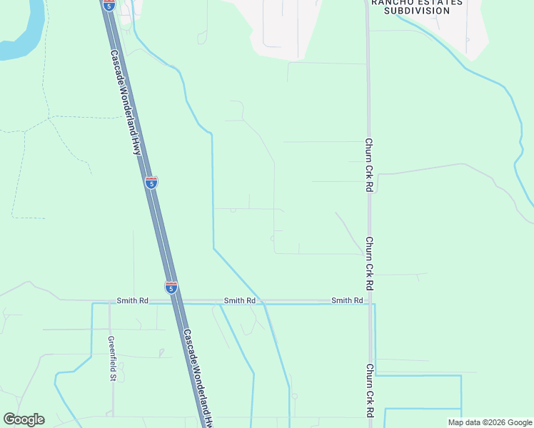 map of restaurants, bars, coffee shops, grocery stores, and more near 19346 Green Acres West in Redding