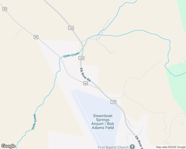 map of restaurants, bars, coffee shops, grocery stores, and more near 41500 County Road 129 in Steamboat Springs