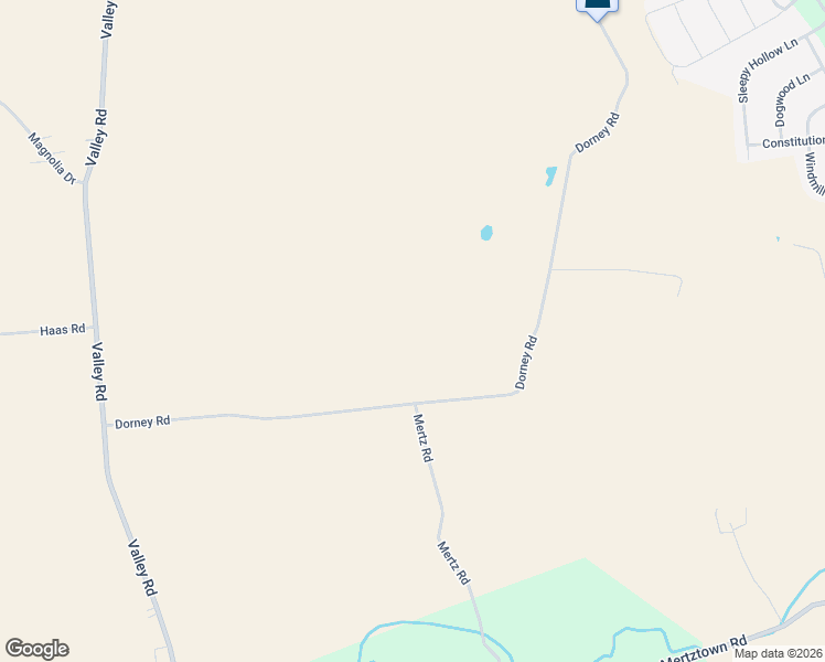 map of restaurants, bars, coffee shops, grocery stores, and more near 111 Mertz Road in Mertztown