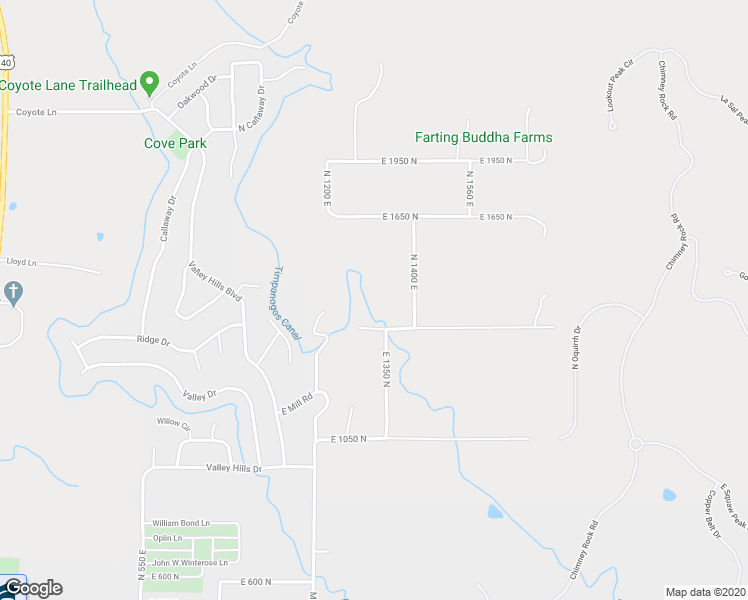 map of restaurants, bars, coffee shops, grocery stores, and more near 1385 East 1350 North in Heber City