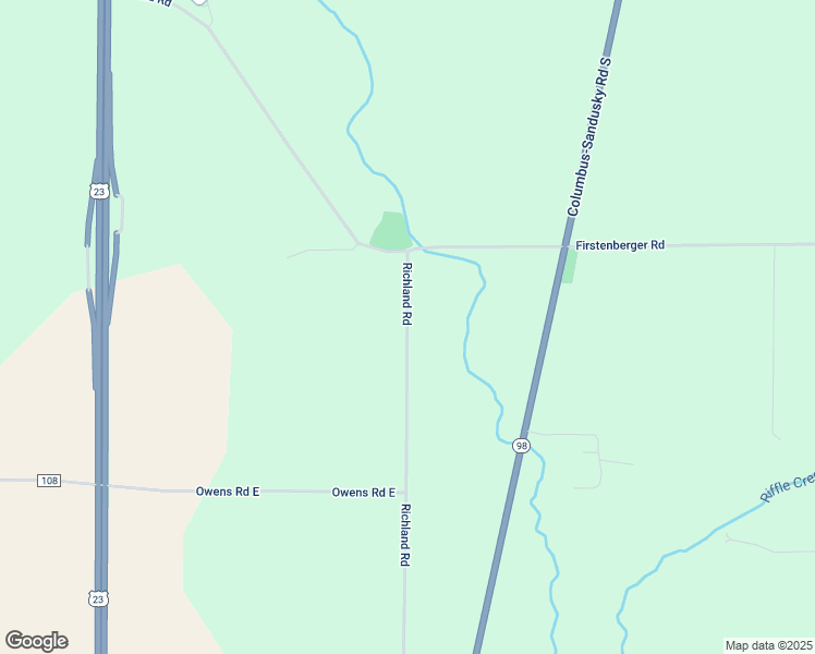 map of restaurants, bars, coffee shops, grocery stores, and more near 3222 Richland Road in Marion