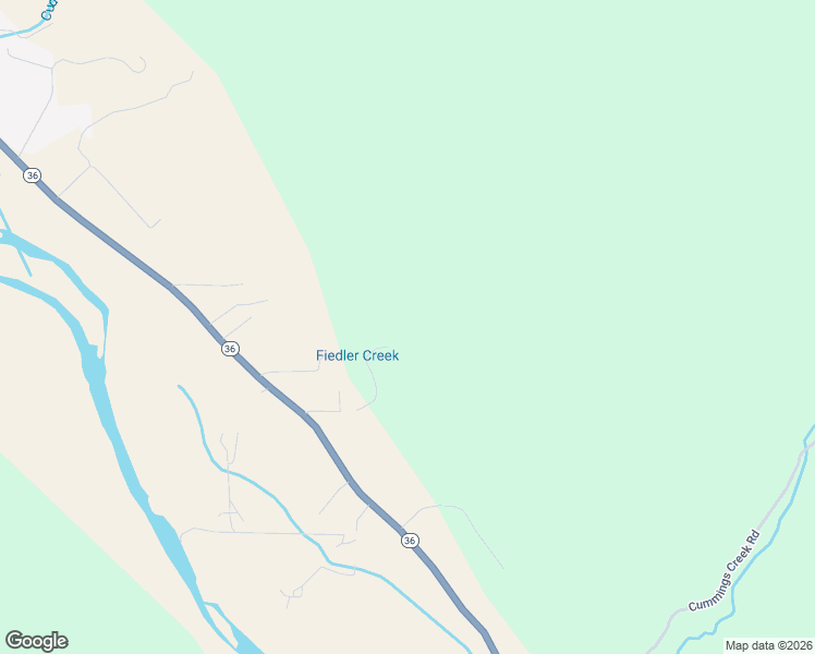 map of restaurants, bars, coffee shops, grocery stores, and more near 7579 California 36 in Carlotta