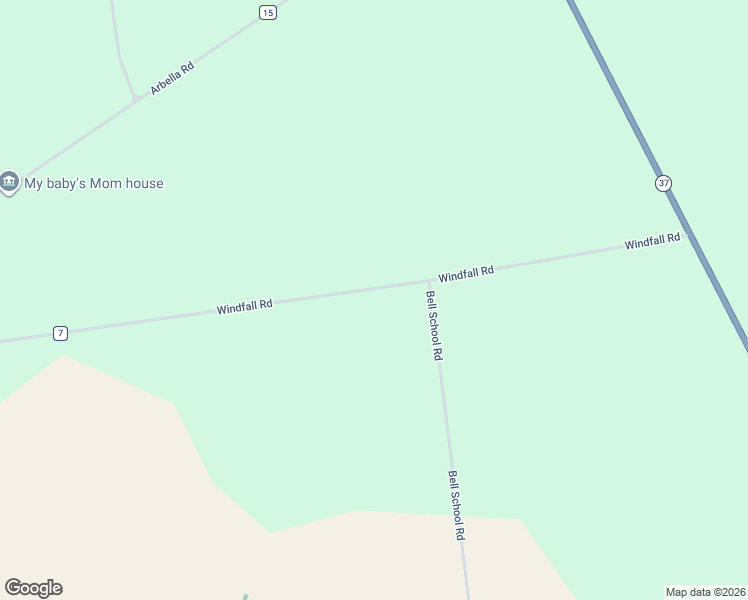 map of restaurants, bars, coffee shops, grocery stores, and more near 8630 Windfall Road in La Rue