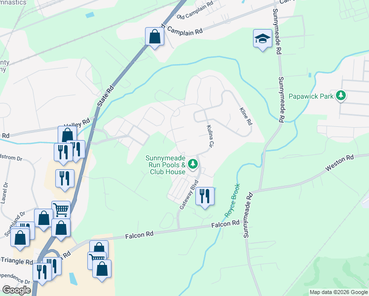 map of restaurants, bars, coffee shops, grocery stores, and more near 6 Leidl Circle in Somerset County