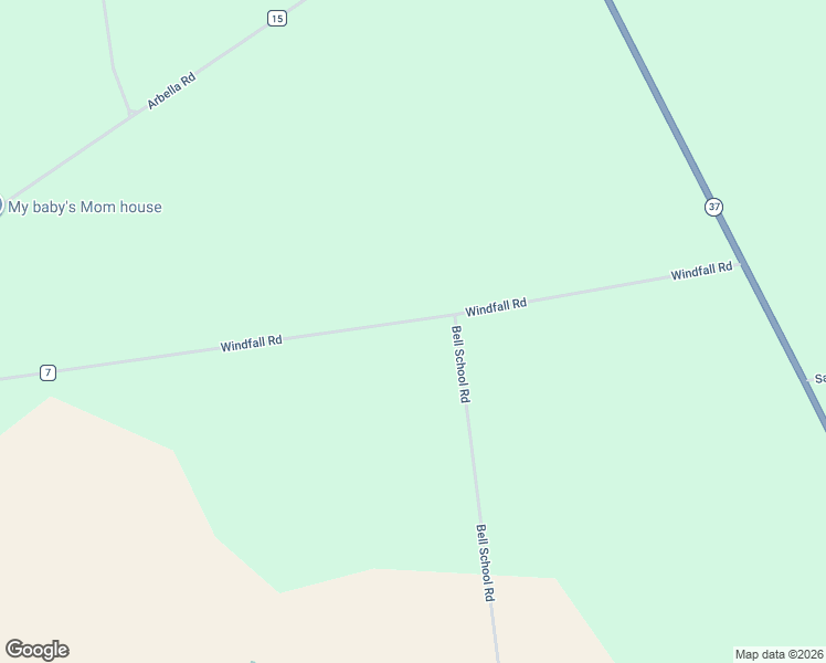 map of restaurants, bars, coffee shops, grocery stores, and more near 8555-8743 Windfall Road in La Rue