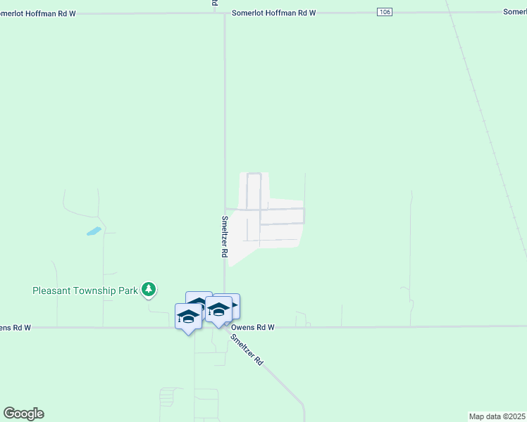 map of restaurants, bars, coffee shops, grocery stores, and more near Pleasant Acres Mobile Home Park in Marion