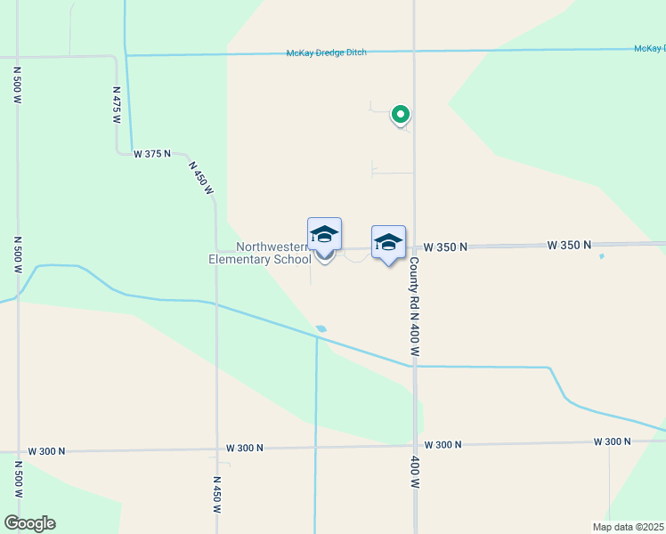 map of restaurants, bars, coffee shops, grocery stores, and more near 4223 West 350 North in Kokomo