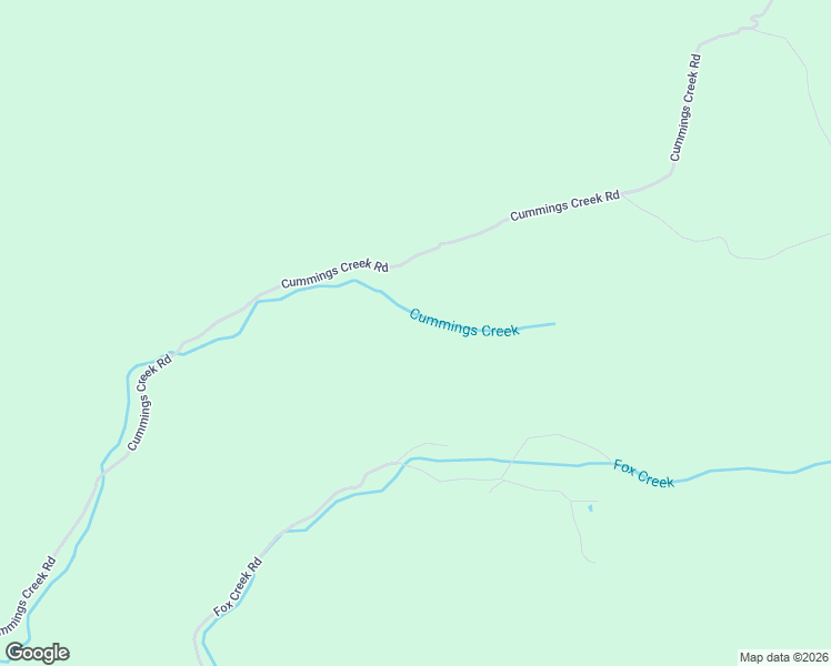 map of restaurants, bars, coffee shops, grocery stores, and more near 1174 Cummings Creek Road in Carlotta
