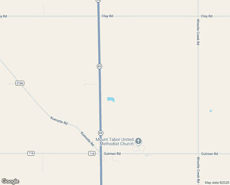 map of restaurants, bars, coffee shops, grocery stores, and more near 11942 Ohio 65 in Wapakoneta