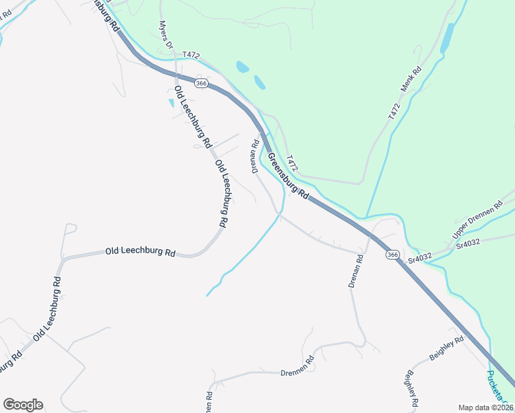 map of restaurants, bars, coffee shops, grocery stores, and more near 1908 Old Leechburg Road in New Kensington