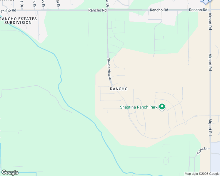 map of restaurants, bars, coffee shops, grocery stores, and more near 2850 San Pablo Street in Redding