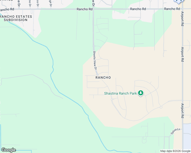 map of restaurants, bars, coffee shops, grocery stores, and more near 2850 San Pablo Street in Redding