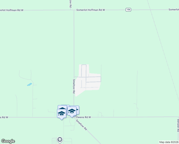 map of restaurants, bars, coffee shops, grocery stores, and more near 3078 Smeltzer Road in Marion