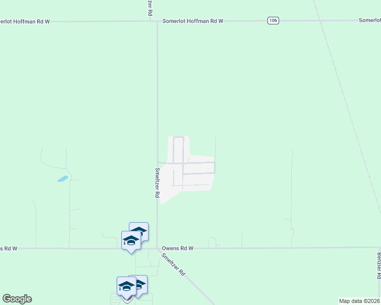 map of restaurants, bars, coffee shops, grocery stores, and more near 3200 Smeltzer Road in Marion