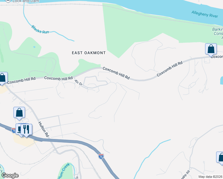 map of restaurants, bars, coffee shops, grocery stores, and more near 5 Ridgemead Fields Drive in Verona