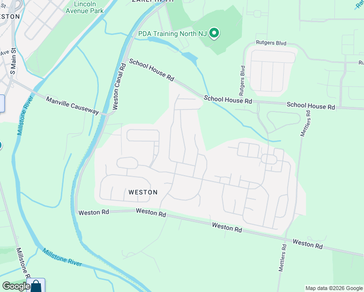 map of restaurants, bars, coffee shops, grocery stores, and more near 21 Republic Row in Franklin Township