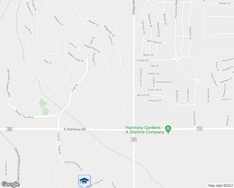 map of restaurants, bars, coffee shops, grocery stores, and more near 4248 Grand Park Drive in Timnath