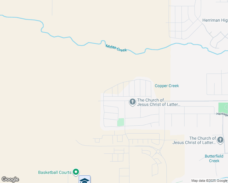 map of restaurants, bars, coffee shops, grocery stores, and more near 12428 South Oceanside Drive in Riverton