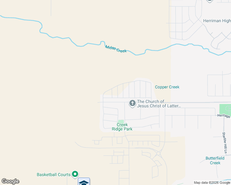 map of restaurants, bars, coffee shops, grocery stores, and more near 12428 South Oceanside Drive in Riverton