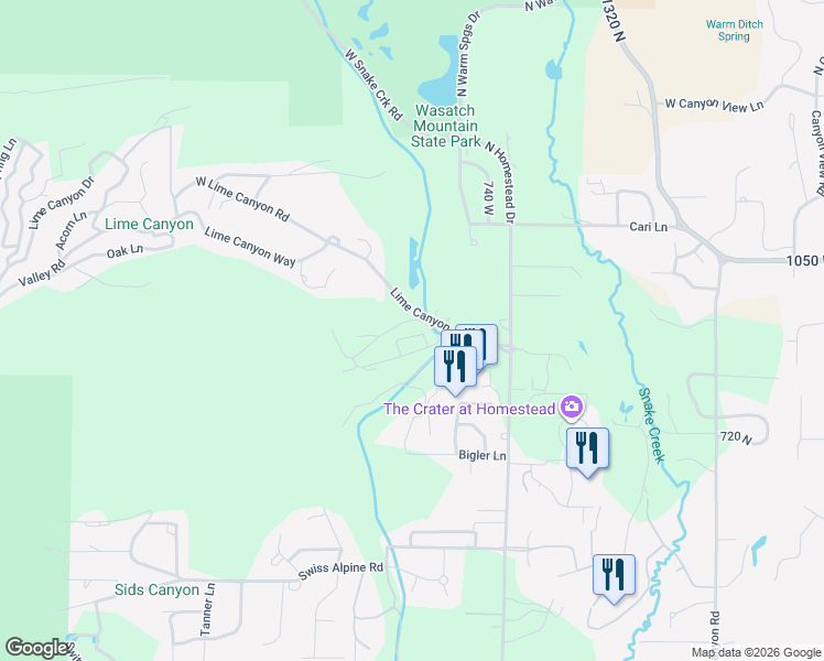 map of restaurants, bars, coffee shops, grocery stores, and more near 904 Schneitter Circle in Midway