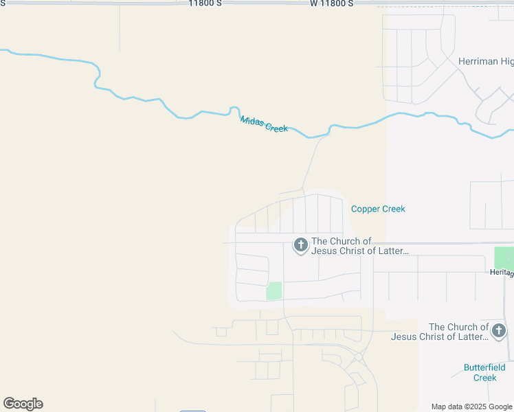 map of restaurants, bars, coffee shops, grocery stores, and more near 12428 South Oceanside Drive in Riverton