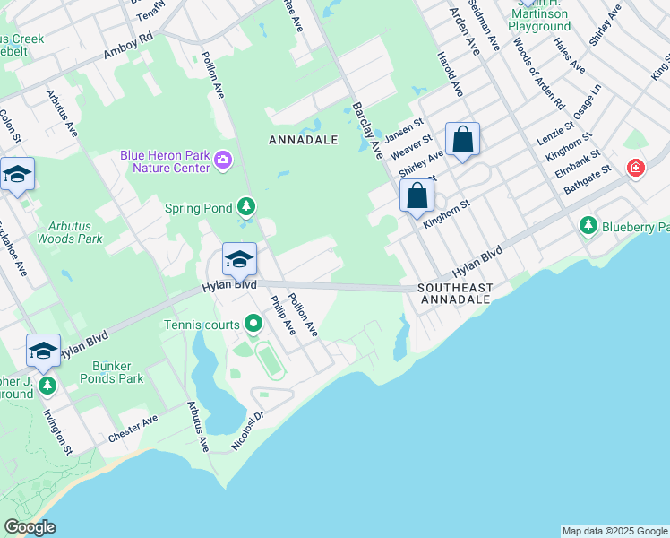 map of restaurants, bars, coffee shops, grocery stores, and more near in Staten Island