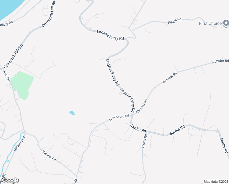 map of restaurants, bars, coffee shops, grocery stores, and more near 2006 Logans Ferry Road in New Kensington