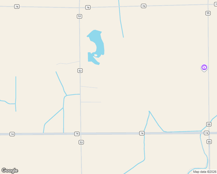 map of restaurants, bars, coffee shops, grocery stores, and more near 36244 County Road 53 in Eaton