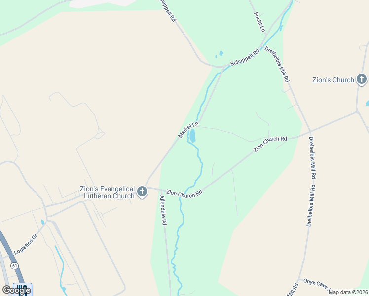 map of restaurants, bars, coffee shops, grocery stores, and more near 175 Merkel Lane in Shoemakersville