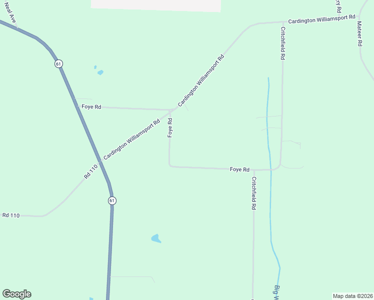 map of restaurants, bars, coffee shops, grocery stores, and more near 4739 Township Road 111 in Mount Gilead