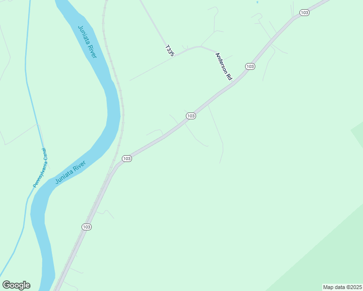 map of restaurants, bars, coffee shops, grocery stores, and more near 3202 Pennsylvania 103 in Lewistown