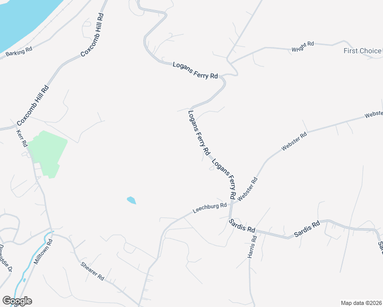 map of restaurants, bars, coffee shops, grocery stores, and more near 2006 Logans Ferry Rd in New Kensington