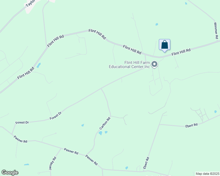 map of restaurants, bars, coffee shops, grocery stores, and more near 2320 Forest Drive in Coopersburg