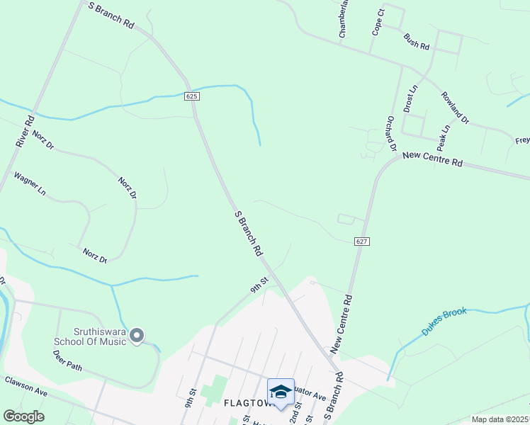 map of restaurants, bars, coffee shops, grocery stores, and more near 13 Eyring Road in Somerset County