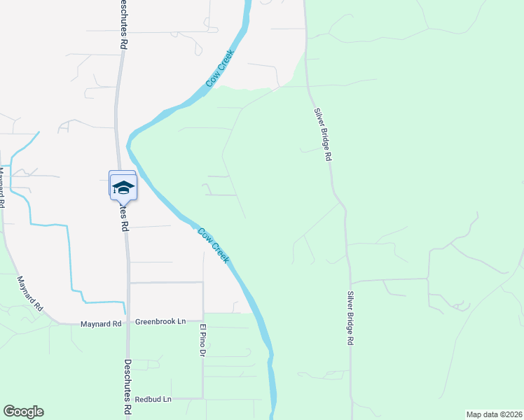map of restaurants, bars, coffee shops, grocery stores, and more near 21979 Silver Spur Road in Palo Cedro