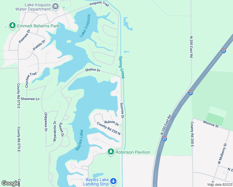 map of restaurants, bars, coffee shops, grocery stores, and more near 529 Karr Drive in Loda