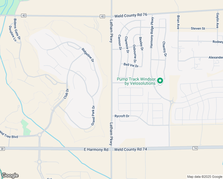 map of restaurants, bars, coffee shops, grocery stores, and more near County Highway 13 in Windsor