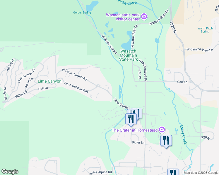 map of restaurants, bars, coffee shops, grocery stores, and more near 1072 Turnberry Court in Midway